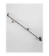 Sirmos Ceiling Spotlight Bar Champagne Gold Sandy Black Triac Dimmable LED 21W 1561lm 3000K-5