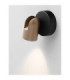 Sirmos Single Spotlight Champagne Gold Sandy Black Triac Dimmable LED 8W 582lm 3000K-6