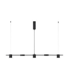 Nordik Bar Pendant Ceiling Light Black Triac Dimmable LED 29W 1200lm 3000K-1