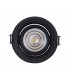 LED Recessed Tiltable Downlight, Black, 60 deg. Beam Angle, 840lm, 5000K, IP20, DRIVER NOT INC. - 7
