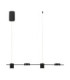 Riaz Bar Pendant Ceiling Light Sandy Black Triac Dimmable LED 20W 1418lm 2700-3000-4000K CCT-1