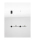Riaz Bar Pendant Ceiling Light Sandy Black Triac Dimmable LED 20W 1418lm 2700-3000-4000K CCT-4