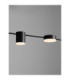 Riaz Bar Pendant Ceiling Light Sandy Black Triac Dimmable LED 20W 1418lm 2700-3000-4000K CCT-6