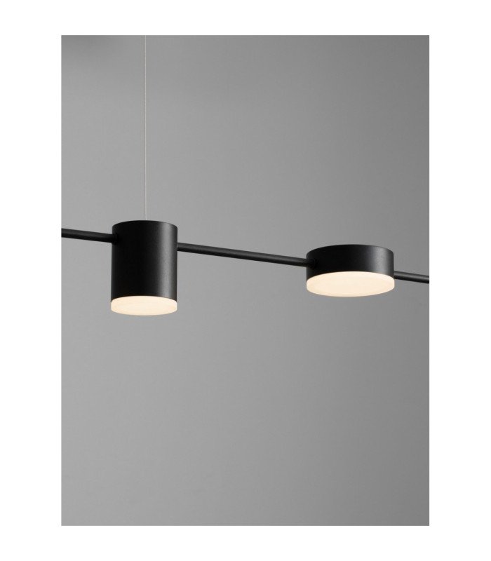 Riaz Bar Pendant Ceiling Light Sandy Black Triac Dimmable LED 20W 1418lm 2700-3000-4000K CCT-6