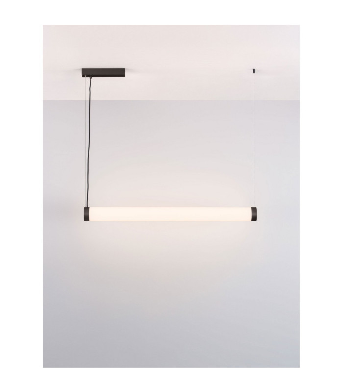 Glaze Bar Pendant Ceiling Light Sandy Black Triac Dimmable LED 32W 2172lm 3000K-4