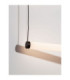 Glaze Bar Pendant Ceiling Light Sandy Black Triac Dimmable LED 32W 2172lm 3000K-5