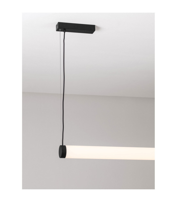 Glaze Bar Pendant Ceiling Light Sandy Black Triac Dimmable LED 32W 2172lm 3000K-6