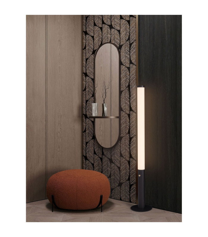 Glaze LED Integrated Floor Lamp Sandy Black Dimmable LED 32W 2172lm 3000K-2