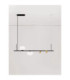 Noble Bar Pendant Ceiling Light Sandy Black LED G9 2 x5W-3
