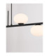 Noble Bar Pendant Ceiling Light Sandy Black LED G9 2 x5W-5