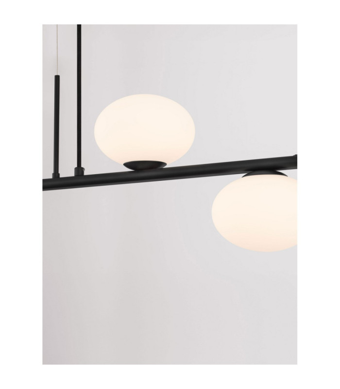 Noble Bar Pendant Ceiling Light Sandy Black LED G9 2 x5W-5