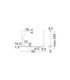 Noble Bar Pendant Ceiling Light Sandy Black LED G9 2 x5W-9