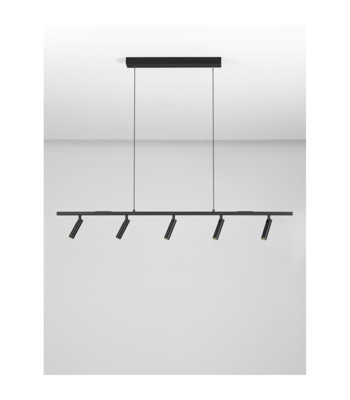 Mano Bar Pendant Ceiling Light Sandy Black LED 13W 391lm 3000K-4