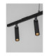 Mano Bar Pendant Ceiling Light Sandy Black LED 13W 391lm 3000K-5