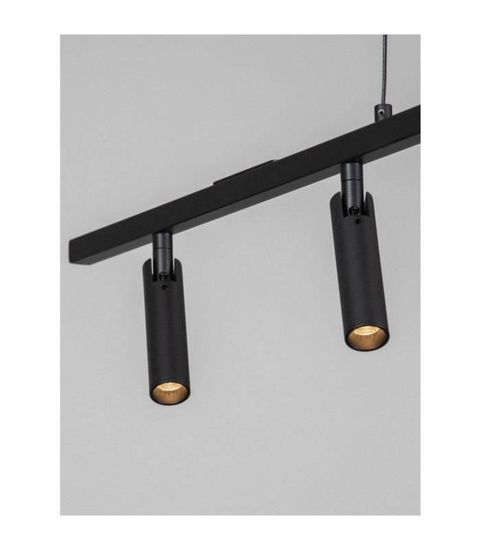 Mano Bar Pendant Ceiling Light Sandy Black LED 13W 391lm 3000K-5