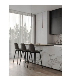 Brillia Slim Pendant Ceiling Light Pearl Black LED 4W 100lm 2700-3000-4000K CCT-2