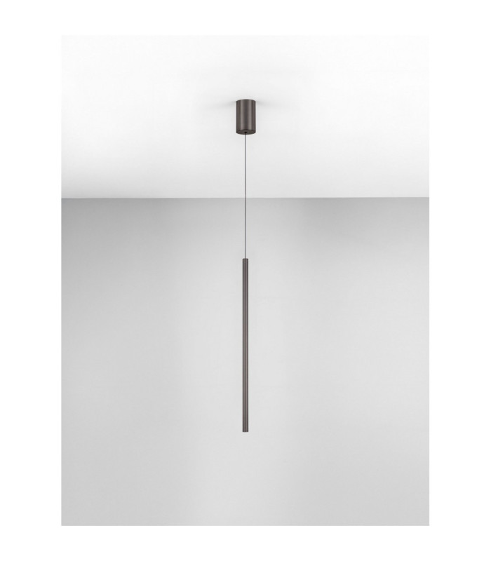 Brillia Slim Pendant Ceiling Light Pearl Black LED 4W 100lm 2700-3000-4000K CCT-3