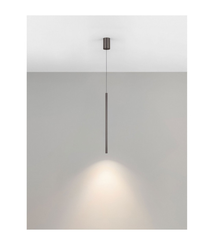 Brillia Slim Pendant Ceiling Light Pearl Black LED 4W 100lm 2700-3000-4000K CCT-4