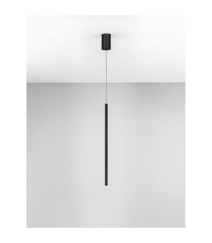 Brillia Slim Pendant Ceiling Light Sandy Black LED 4W 100lm 2700-3000-4000K CCT-3