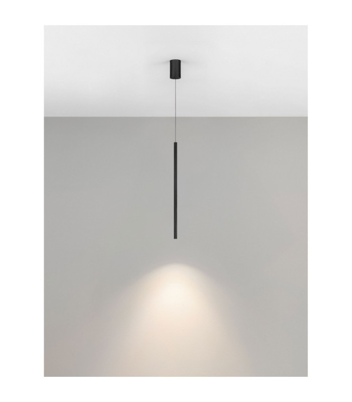 Brillia Slim Pendant Ceiling Light Sandy Black LED 4W 100lm 2700-3000-4000K CCT-4