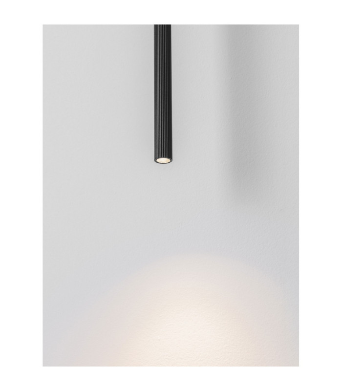 Brillia Slim Pendant Ceiling Light Sandy Black LED 4W 100lm 2700-3000-4000K CCT-5