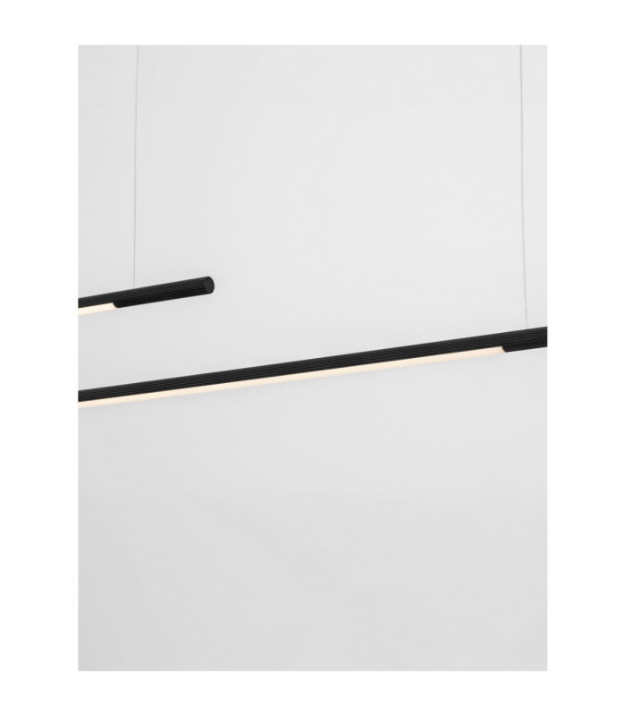 Brillia Bar Pendant Ceiling Light Sandy Black Triac Dimmable LED 40W 2400lm 2700-3000-4000K CCT-5