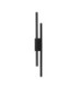 Brillia Integrated LED Wall Lamp Sandy Black LED 11W 379lm 2700-3000-4000K CCT-1