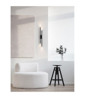 Brillia Integrated LED Wall Lamp Sandy Black LED 11W 379lm 2700-3000-4000K CCT-2