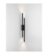 Brillia Integrated LED Wall Lamp Sandy Black LED 11W 379lm 2700-3000-4000K CCT-4