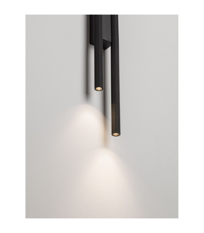 Brillia Integrated LED Wall Lamp Sandy Black LED 11W 379lm 2700-3000-4000K CCT-6