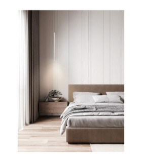 Brillia Slim Pendant Ceiling Light Sandy White LED 4W 100lm 2700-3000-4000K CCT-2
