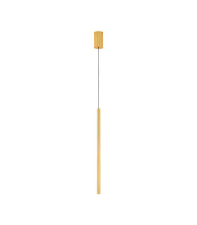 Brillia Slim Pendant Ceiling Light Brass Gold LED 4W 100lm 2700-3000-4000K CCT-1