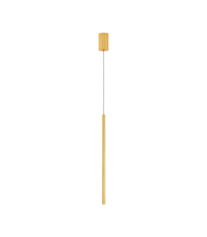 Brillia Slim Pendant Ceiling Light Brass Gold LED 4W 100lm 2700-3000-4000K CCT-1