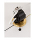 Brillia Slim Pendant Ceiling Light Brass Gold LED 4W 100lm 2700-3000-4000K CCT-6