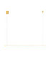 Brillia Bar Pendant Ceiling Light Brass Gold Triac Dimmable LED 20W 1300lm 2700-3000-4000K CCT-1