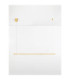 Brillia Bar Pendant Ceiling Light Brass Gold Triac Dimmable LED 20W 1300lm 2700-3000-4000K CCT-4