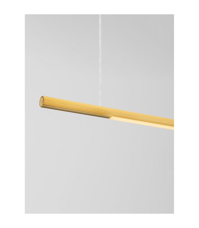 Brillia Bar Pendant Ceiling Light Brass Gold Triac Dimmable LED 20W 1300lm 2700-3000-4000K CCT-6