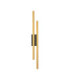 Brillia Integrated LED Wall Lamp Brass Gold LED 11W 379lm 2700-3000-4000K CCT-1
