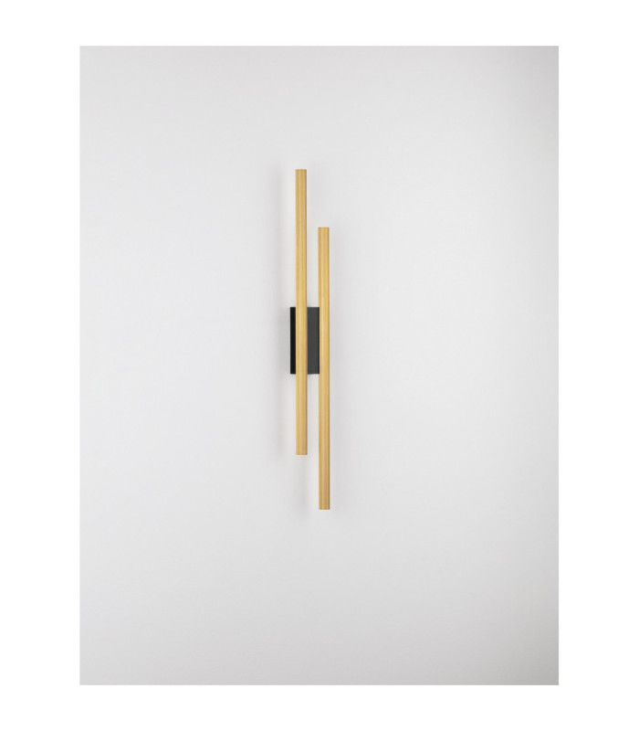 Brillia Integrated LED Wall Lamp Brass Gold LED 11W 379lm 2700-3000-4000K CCT-3