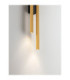 Brillia Integrated LED Wall Lamp Brass Gold LED 11W 379lm 2700-3000-4000K CCT-6