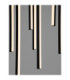 Gratta Cluster Pendant Ceiling Light Sandy Black Triac Dimmable LED 48W 1920lm 3200K-6