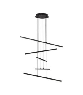 Gratta Integrated LED Pendant Ceiling Light Sandy Black Triac Dimmable LED 49W 1715lm 3200K-1