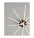 Gratta Integrated LED Pendant Ceiling Light Sandy Black Triac Dimmable LED 49W 1715lm 3200K-6