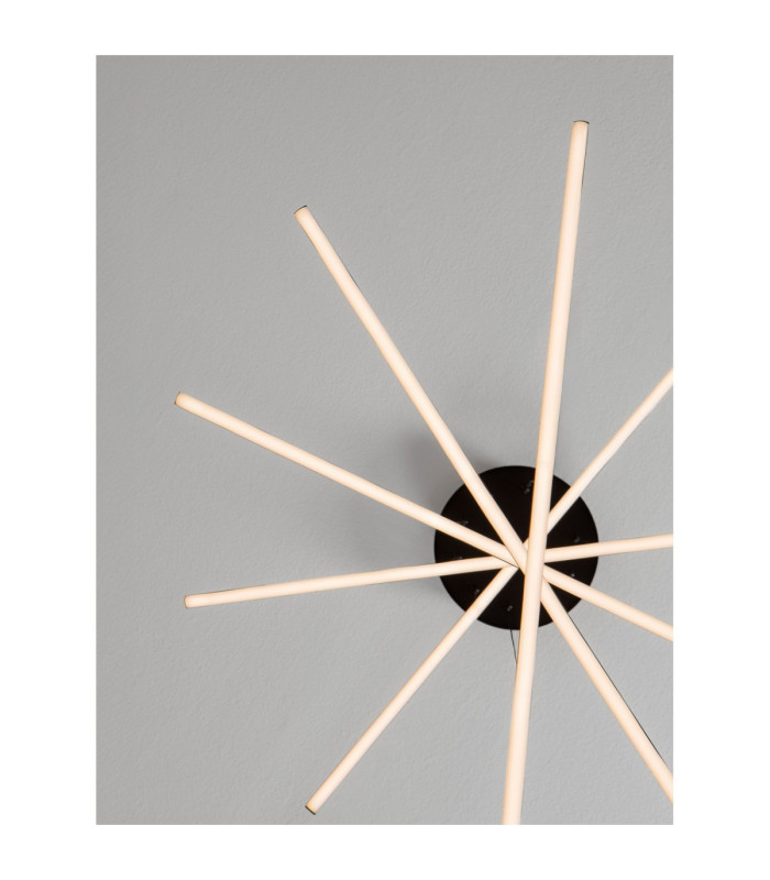 Gratta Integrated LED Pendant Ceiling Light Sandy Black Triac Dimmable LED 49W 1715lm 3200K-6