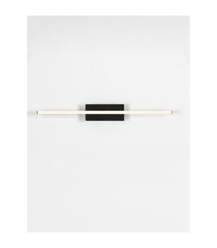 Gratta Integrated LED Wall Lamp Sandy Black Triac Dimmable LED 11W 427lm 3200K-4