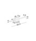 Gratta Integrated LED Wall Lamp Sandy Black Triac Dimmable LED 11W 427lm 3200K-7
