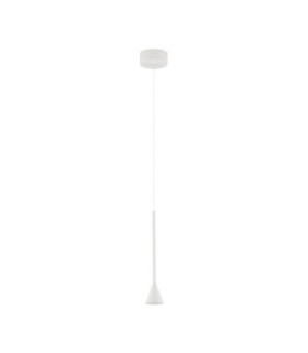 Net Slim Pendant Ceiling Light White Triac Dimmable LED 6W 262lm 3000K-1