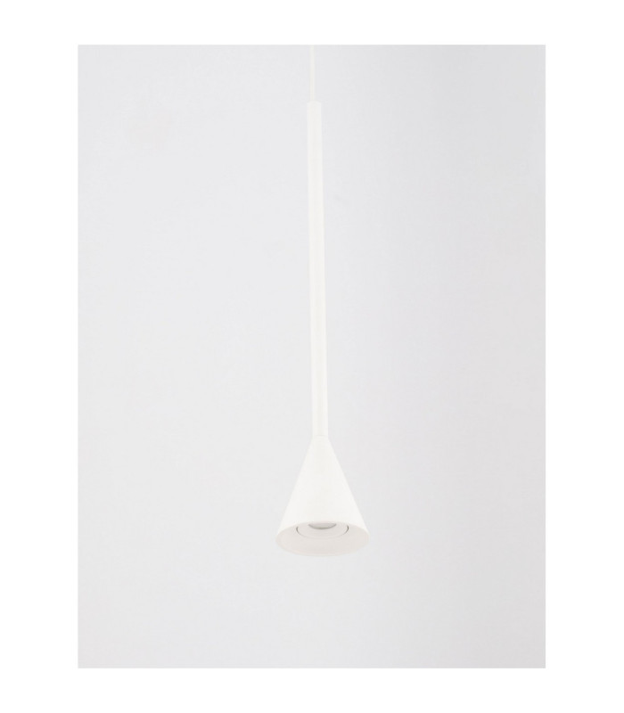 Net Slim Pendant Ceiling Light White Triac Dimmable LED 6W 262lm 3000K-3