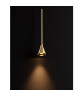 Net Slim Pendant Ceiling Light Black Brass Gold Triac Dimmable LED 6W 262lm 3000K-2