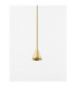 Net Slim Pendant Ceiling Light Black Brass Gold Triac Dimmable LED 6W 262lm 3000K-3
